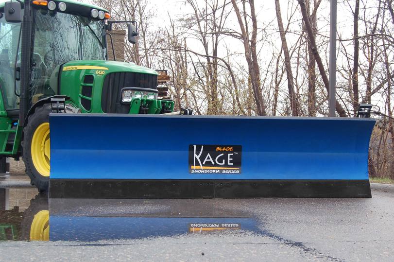 Steel Edge Snow Pusher Kage Innovation