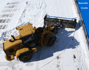 snow pusher angle
