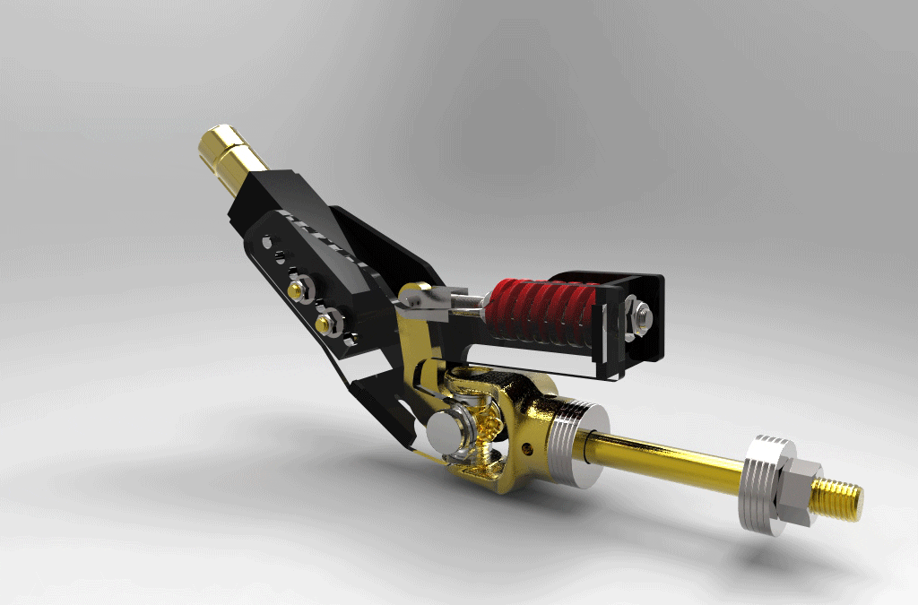 Wheel Kaddy 500 arm mower sulky with suspension