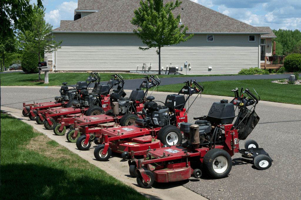 Kage Mower Sulkies for Exmark walk behind mowers