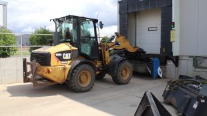 Back drag kit getting close to loading dock