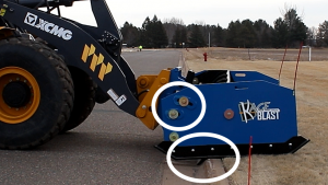Floating Snow Pusher Side Panels for Curb to Curb Scraping
