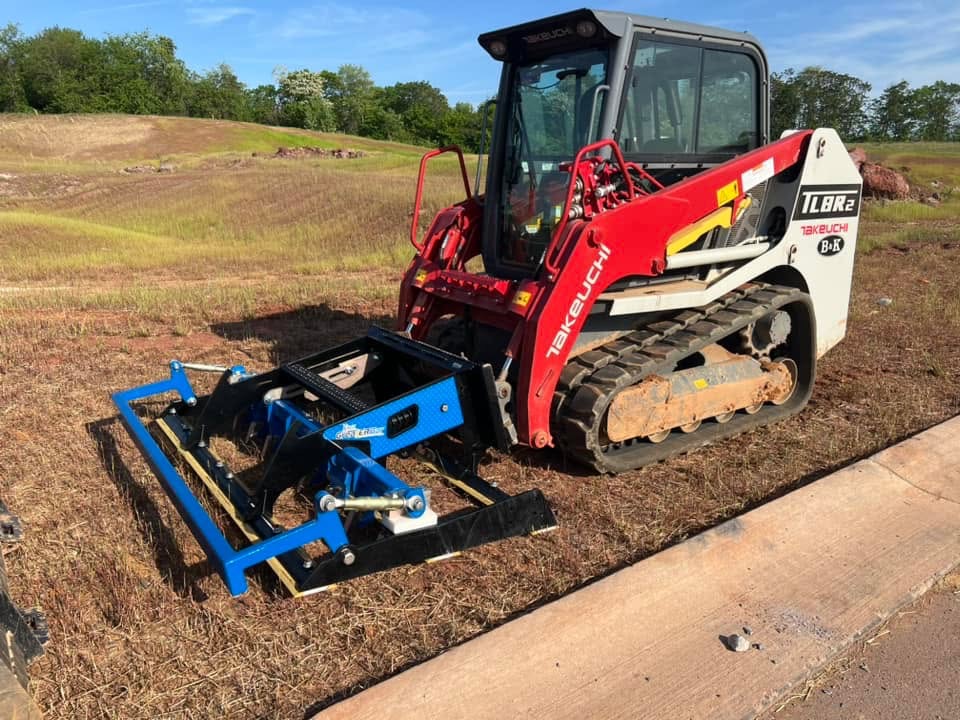 Skid Steer Land Plane - GreatER BAr on Takeuchi