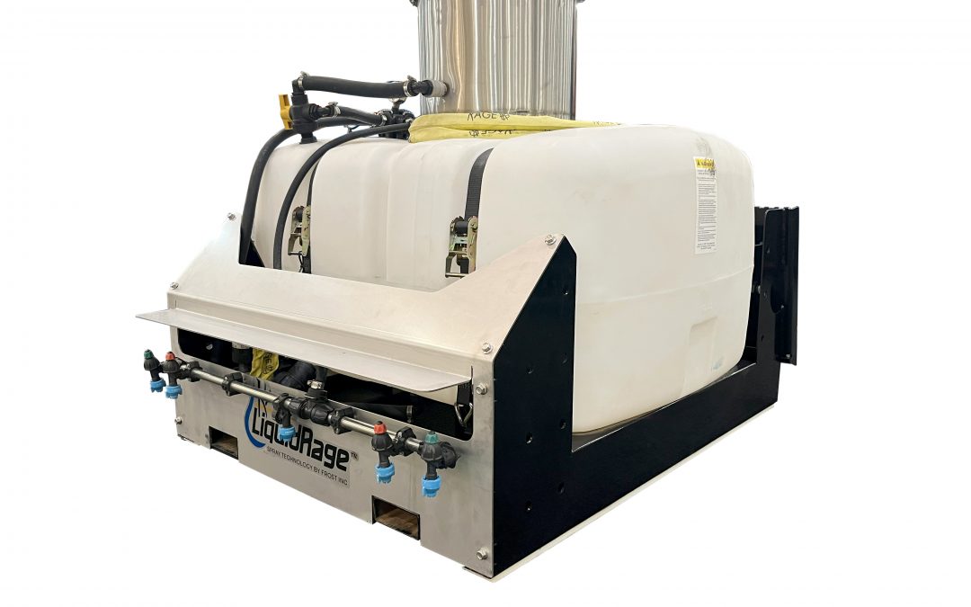 LiquidRage 150-gallon sprayer tank