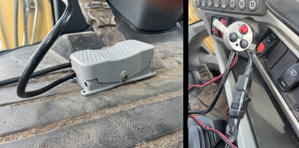 snowdozer wing foot and hand control options