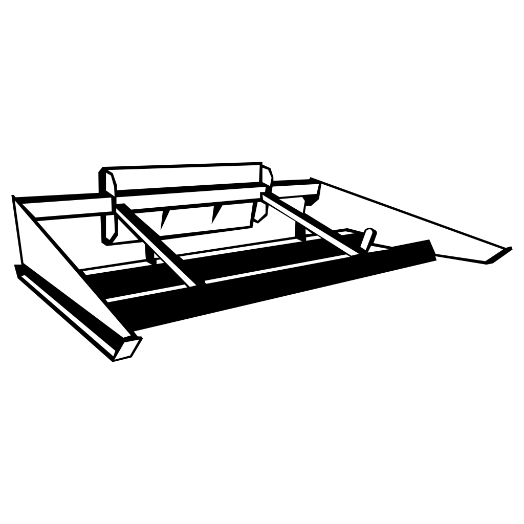 Front Land Plane Illustration