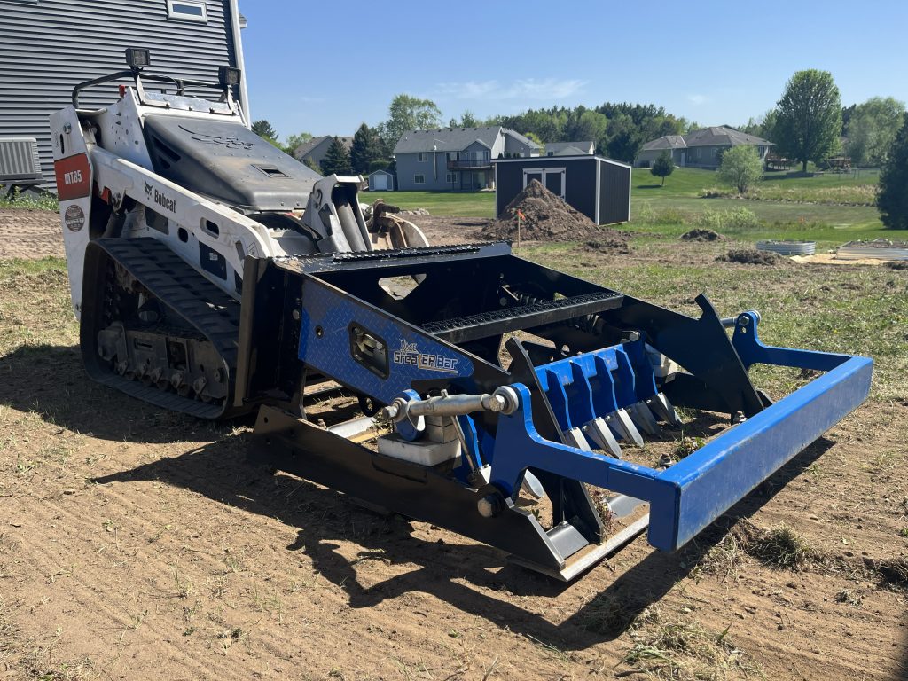 Site Preparation Mini Land Plane for Small Gardens