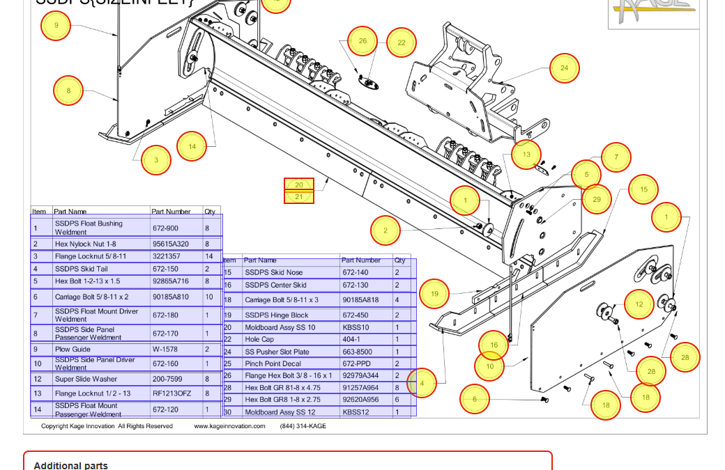 KAGE Web Schematics SnowStorm BLAST Steel