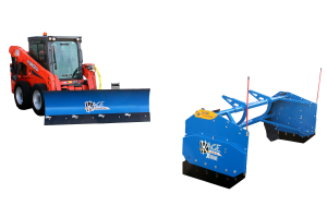 KAGE SnowFire Xtreme 2-in-1 Snow Plow and Pusher