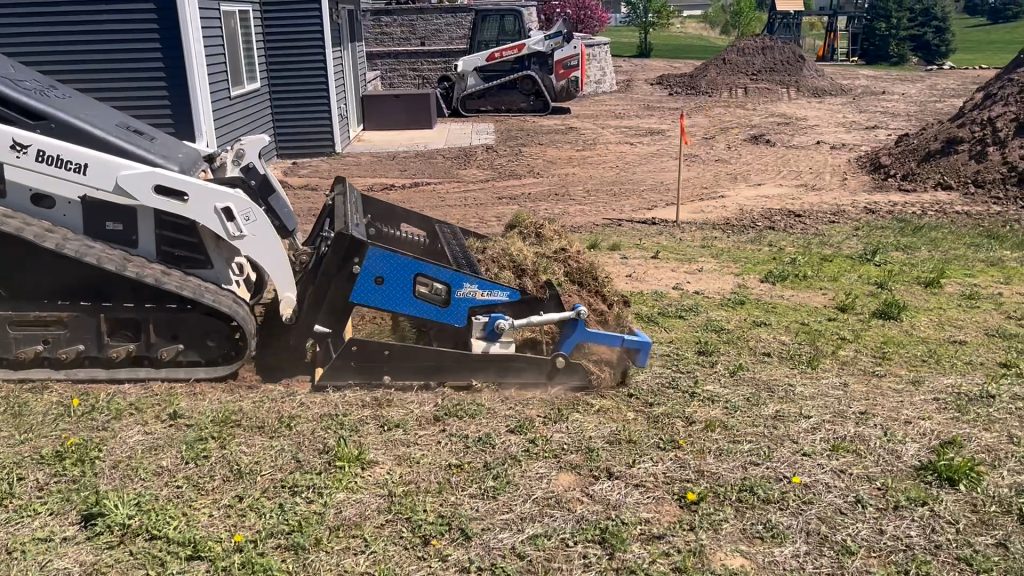 Site Preparation GreatER Bar Removing Turf