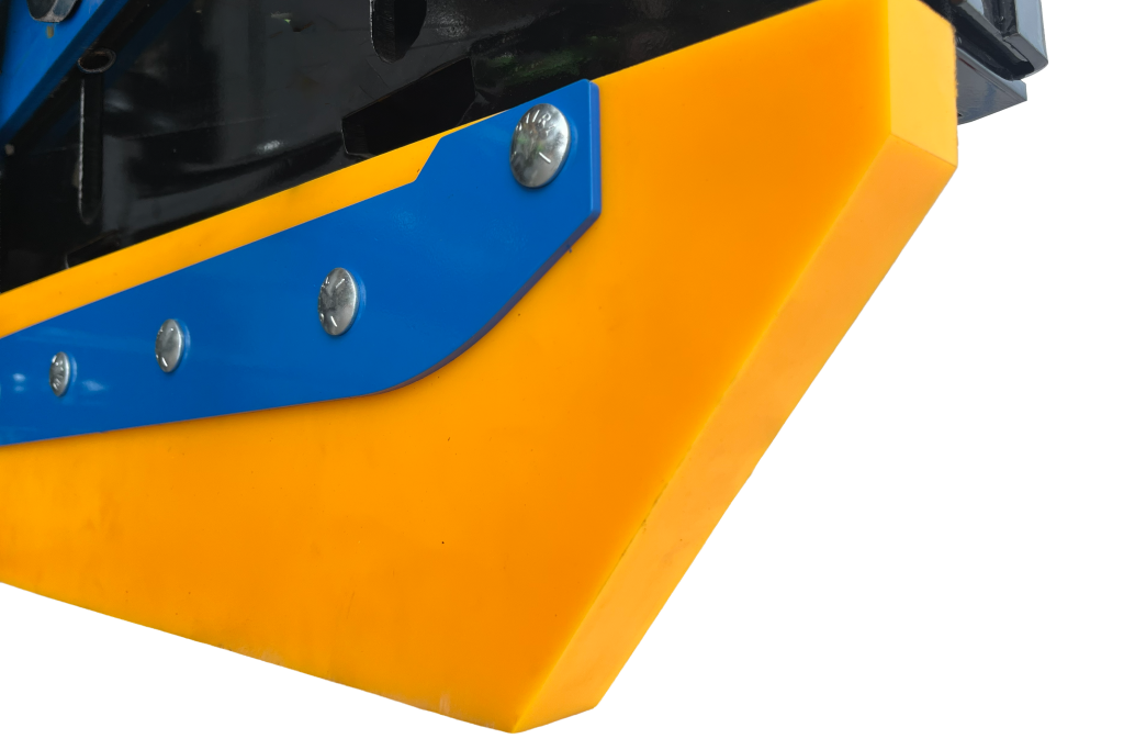 SnowFire Wing plow poly skid