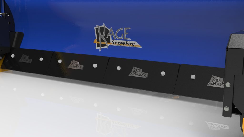 SnowFire Wing AdvantEDGE Hardox rendering