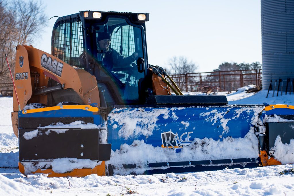 SnowFire Wing Poly Case Skid Steer